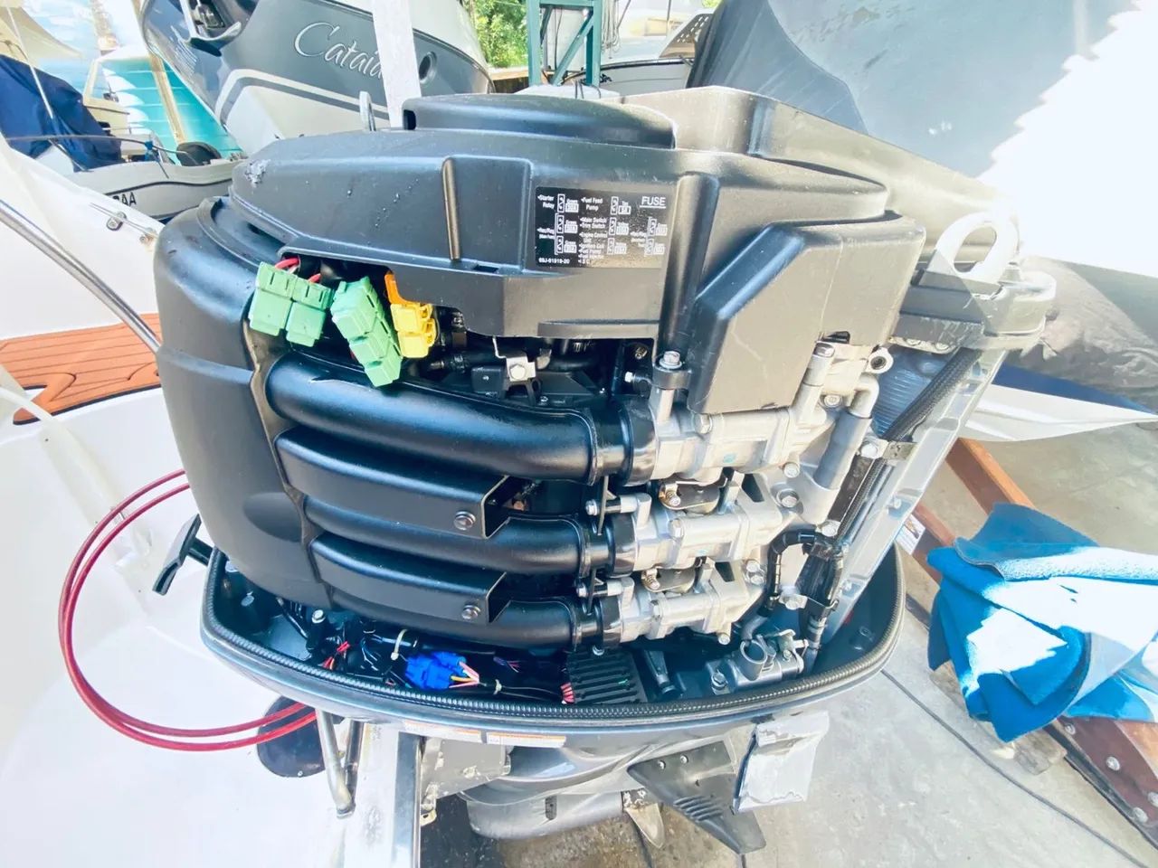 Motor de popa  YAMAHA F225 de Lancha a Gasolina - Foto 14