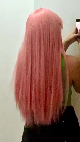 Peruca Rosa Claro - Foto 3