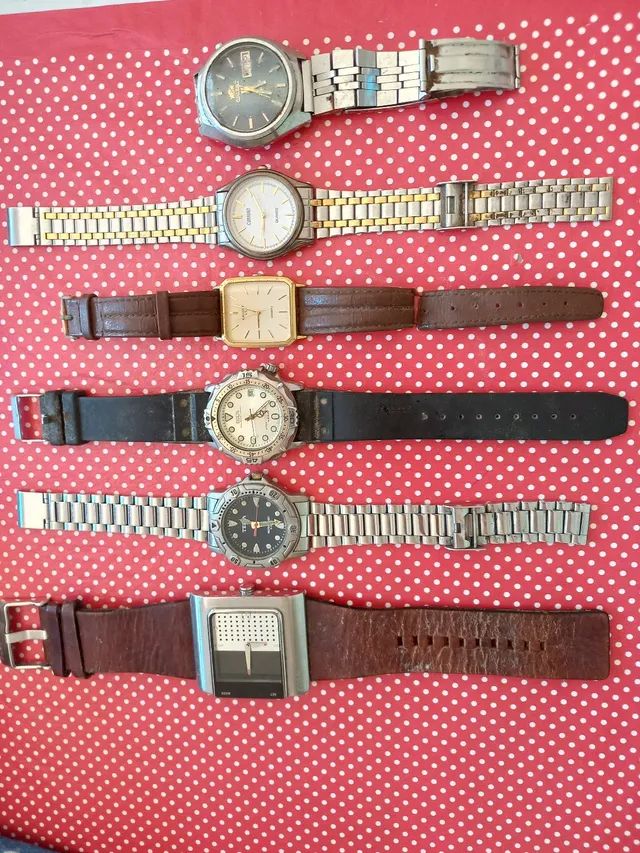 Lote relógios 