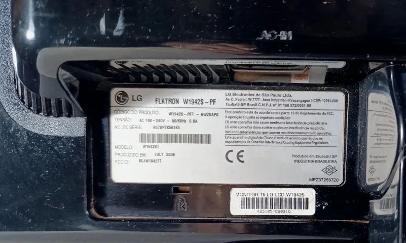 monitor lg de 19 polegadas valor 170 reais (ler o anunçio) uberlandia - Foto 4