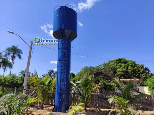 Caixa d'água Metálica Taça Com 10.000 Litros de Capacidade - Foto 2