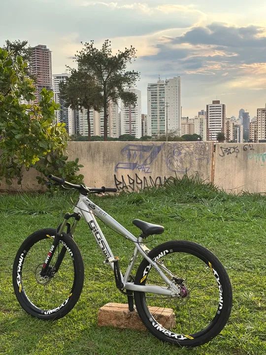 Bike Gios 4Trix cor cinza rara rsrs - Foto 4