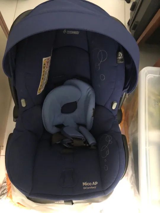 Bebê conforto Máxi cosi azul  - Foto 2