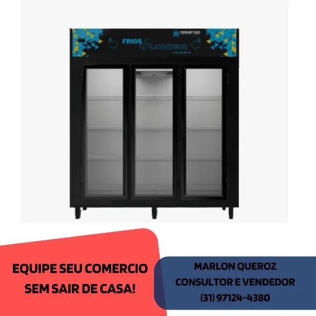 Refrigerador Expositor Ormifrio 3 Portas