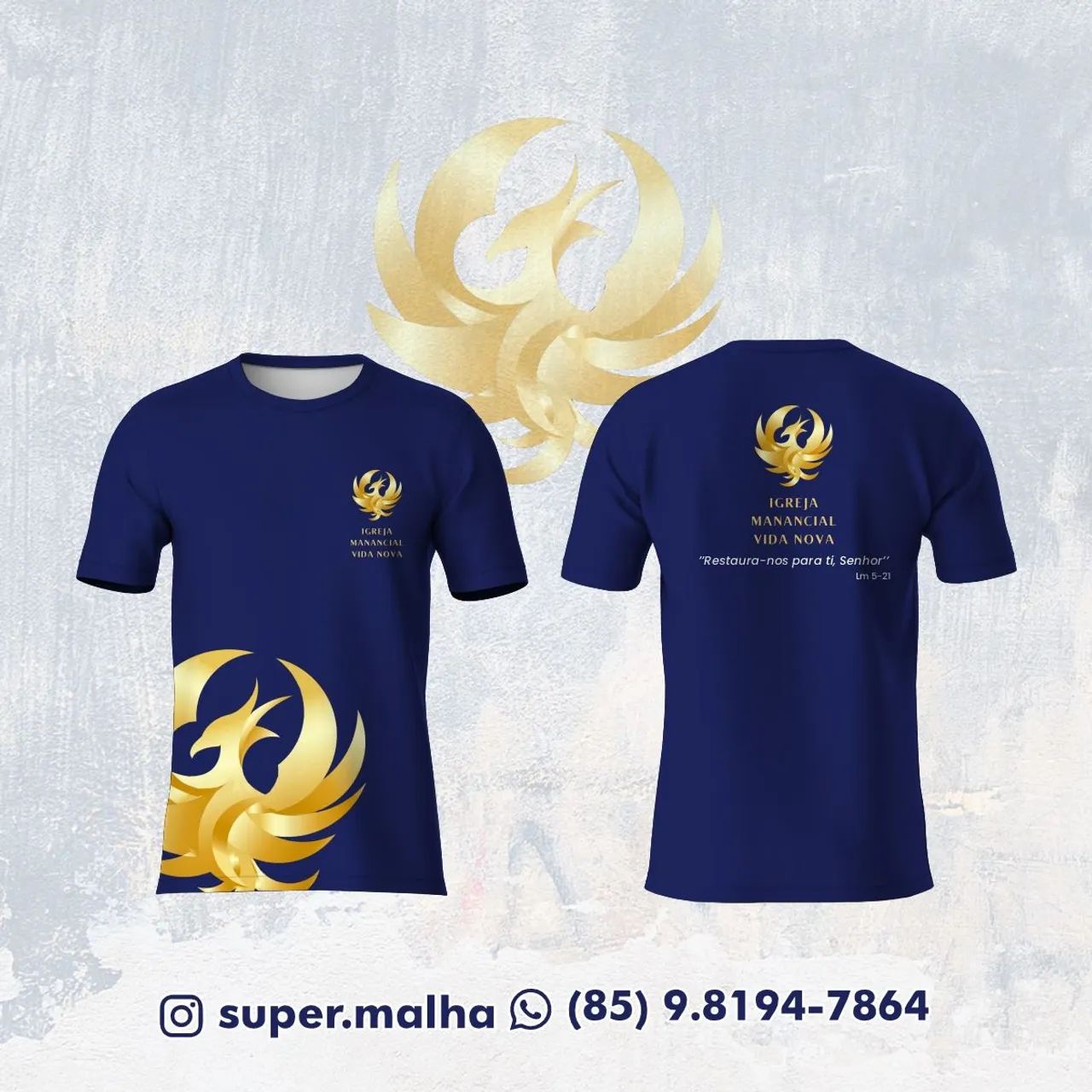 CAMISAS PERSONALIZADAS PARA IGREJAS - Foto 2