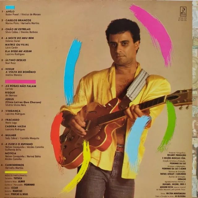 disco de vinil lp almir bezerra - ritmo do coração - Foto 2