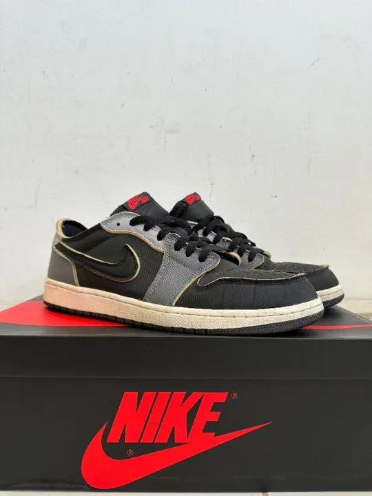 air jordan 1 retro low og ex 12.5/45(br)