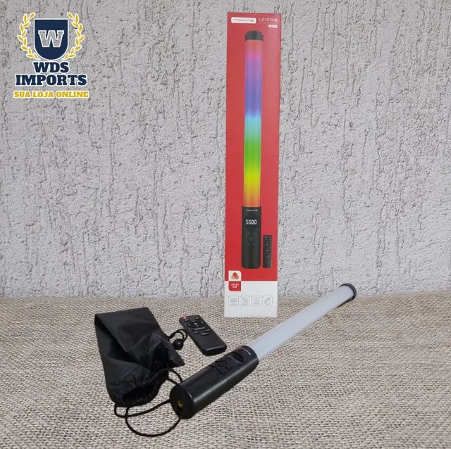 Luz para Fotos e Videos Bastão RGB - Foto 2