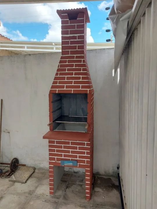 Churrasqueira de tijolo nova - Foto 2