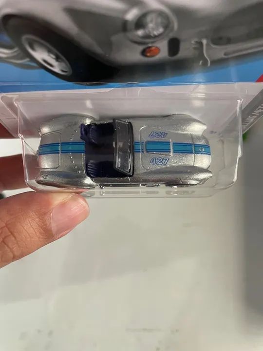 Hotwheels Shelby Cobra S/C zamac novo lote K 2024 coleção