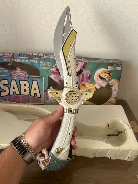 Saba The Talking Tiger Saber Power Rangers  - Foto 3