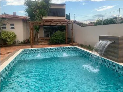 Sobrado, alto padrão, lote: 670 m², área construída: 360 m², 5 quartos, área de lazer em e