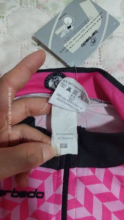 Camisa Ciclismo Barbedo Le Capre Di Montagna Tam P Nova Etiqueta - Foto 5