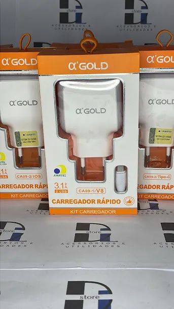Carregador completo (cabo e fonte)