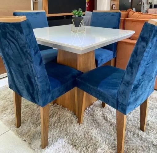 Mesa 4 Cadeiras Luarga - Foto 3