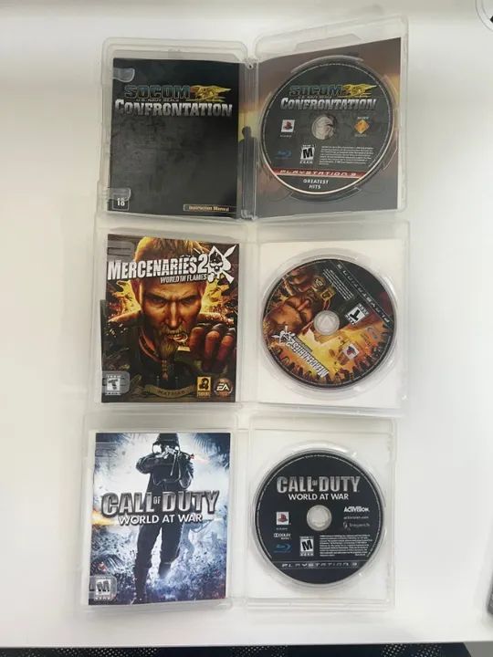 games combo shooter mídia física ps3 - Foto 2