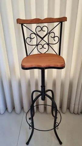 Banqueta Bistrô Ajustável Corações  - Foto 5