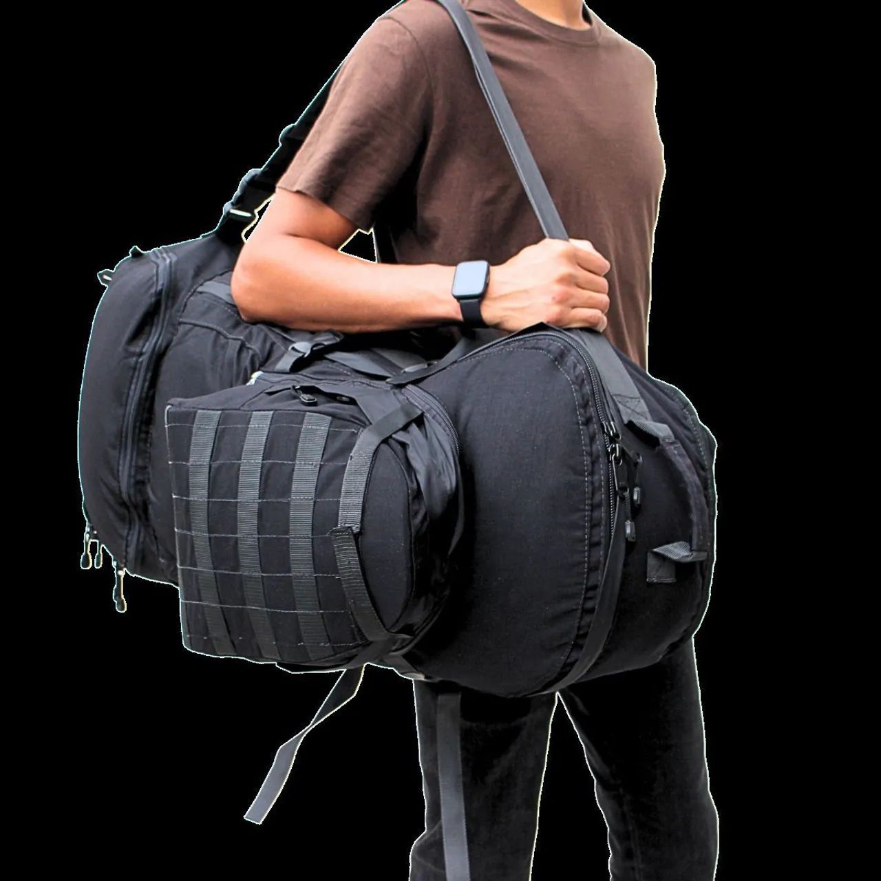 Mochila cargueira 96L. Camping. - Foto 5