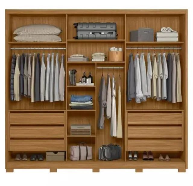 Guarda roupa casal Arizona ( entregamos no mesmo dia ) temos a pronta entrega ( promoção ) - Foto 4