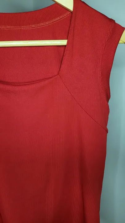 Blusa feminina ribana vermelha - G1 - Foto 2