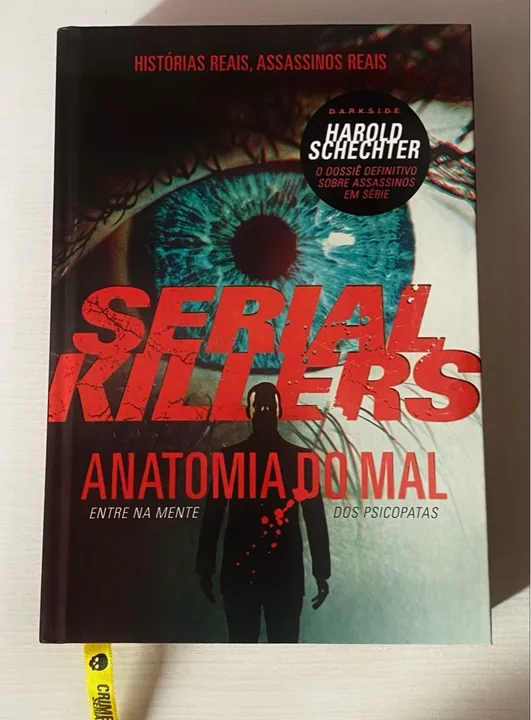 Livro Serial Killers Anatomia do Mal Darkside