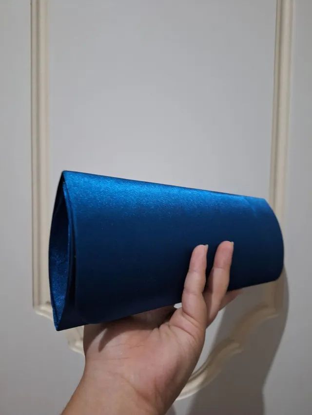 Bolsa de festa azul  - Foto 4