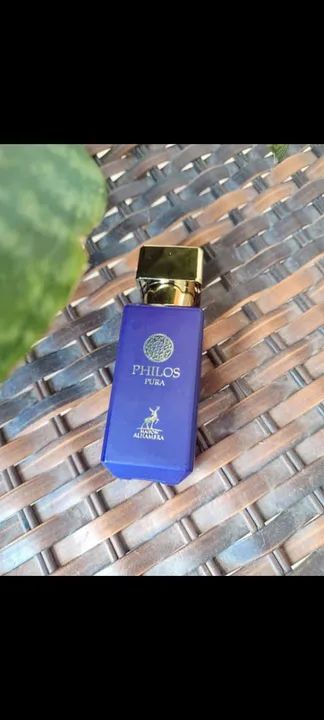 Miniatura Árabe 30ml Philos Pura perfume importado Unissex  - Foto 2
