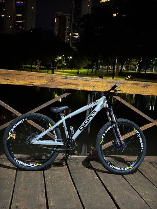 Bike Gios 4Trix cor cinza rara rsrs - Foto 2