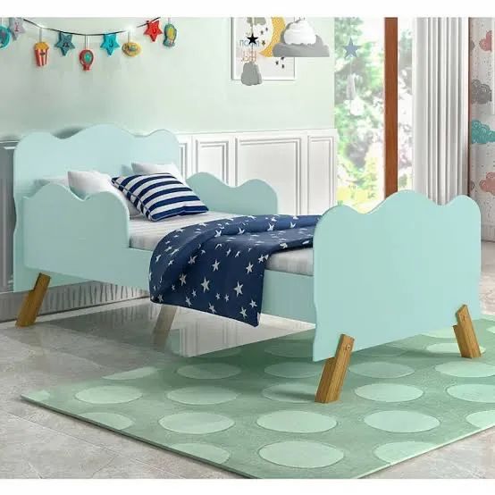 Mini cama infantil nuvem com proteção lateral / FRETE GRÁTIS 