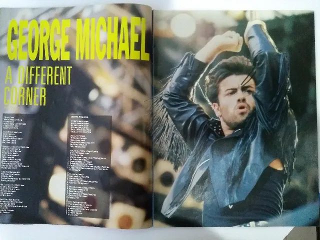 Revista Letras traduzidas, Bizz especial. Genesis, The Who, George Michael, whitney Housto - Foto 3