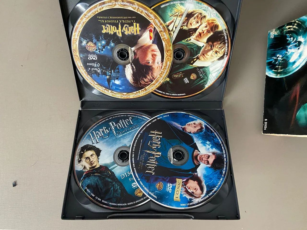 Harry Potter - Edição Limitada - 6 DVDs  - Box Harry Potter Anos 1-5   - Foto 5