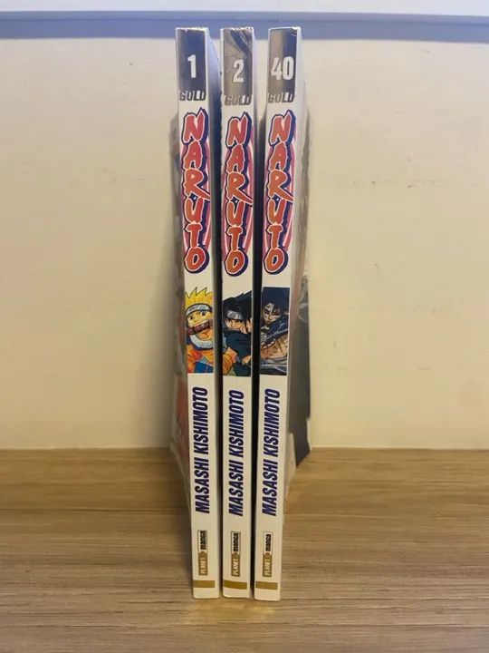 Mangá Naruto Gold - Volumes 1, 2 e 40- Edições em Português - Foto 2