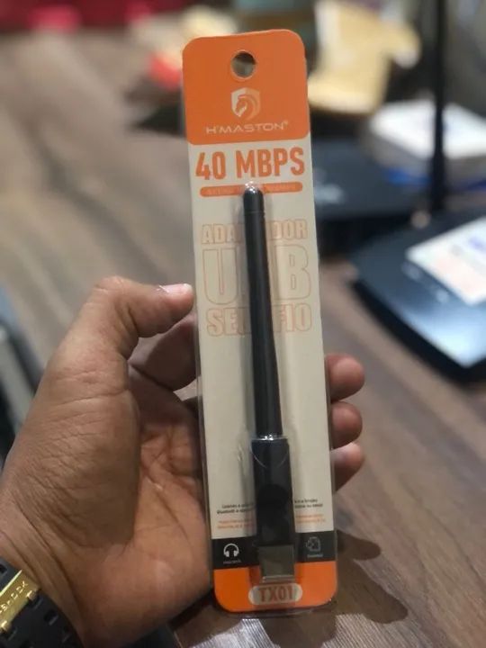 Adaptador Wi-Fi Usb Sem Fio Novo (Garantia) - Foto 3