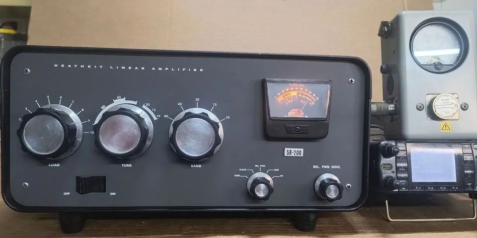 AMPLIFICADOR LINEAR HEATHKIT SB-200 ESTAVA MUITO BARATO - Foto 4