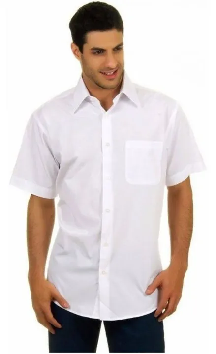 Camisa masculina NOVA, perfeita para uniformes