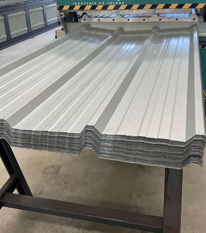 Telhas sob medida simples sanduiche termoacusticas aluzinco - Foto 6