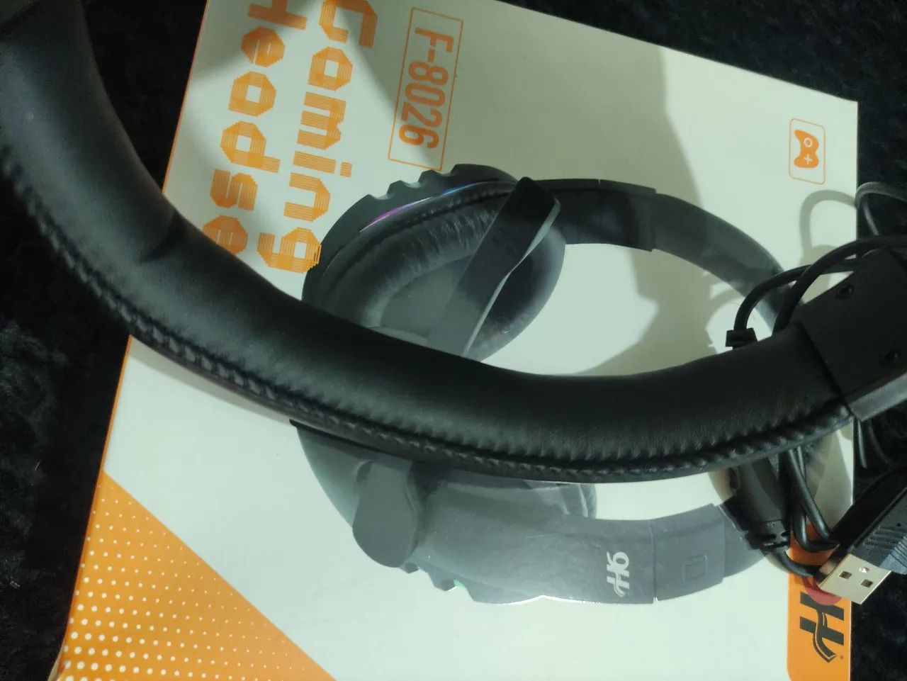 Headset Gamer 9H F-8026 - Novo - Foto 5