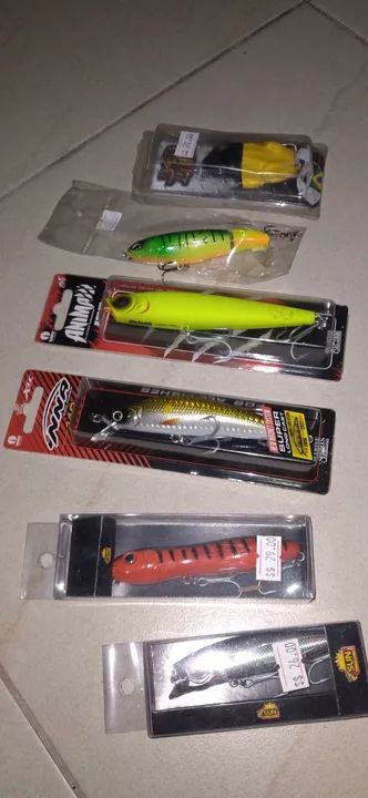 Tudo por 100 ....iscas artificiais novas  - Foto 3