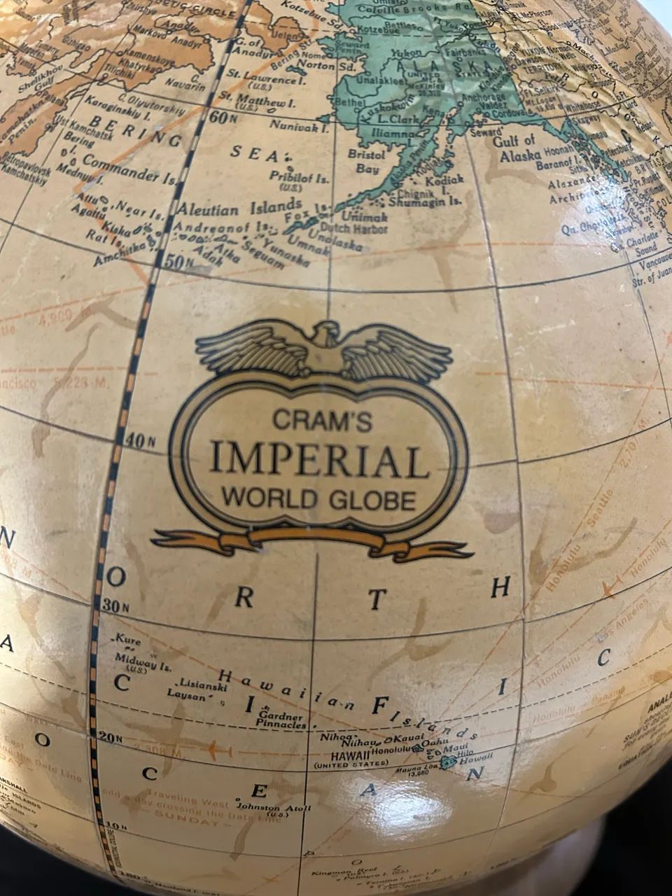 Globo Terrestre Vintage Cram?s Imperial - Foto 2