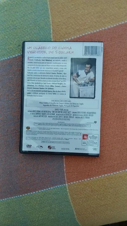 DVD Um Estranho no Ninho - Jack Nicholson - Foto 2