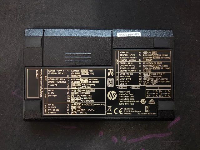 Calculadora Financeira HP 12C Original - Completa com Capa - Foto 2