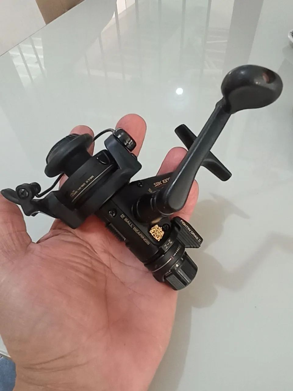 Molinete pesca Shimano micro Black Magnum - Foto 5