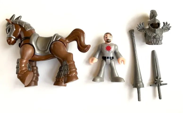 Kit Cavaleiros Imaginext Matte - Foto 2