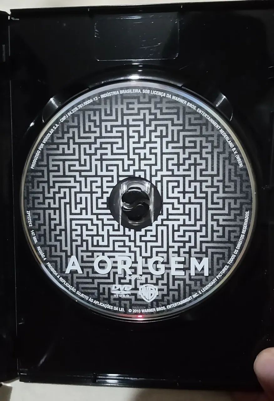 DVD Inception - A Origem Leonardo DiCaprio, ORIGINAL, DUBLADO e em perfeito estado - Foto 3