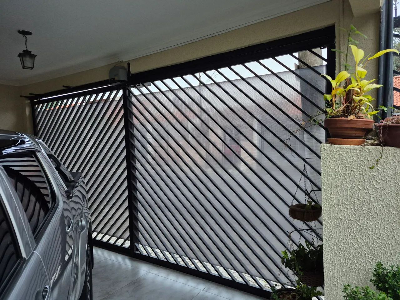 Portão social e de garagem, completo com motor - Foto 6