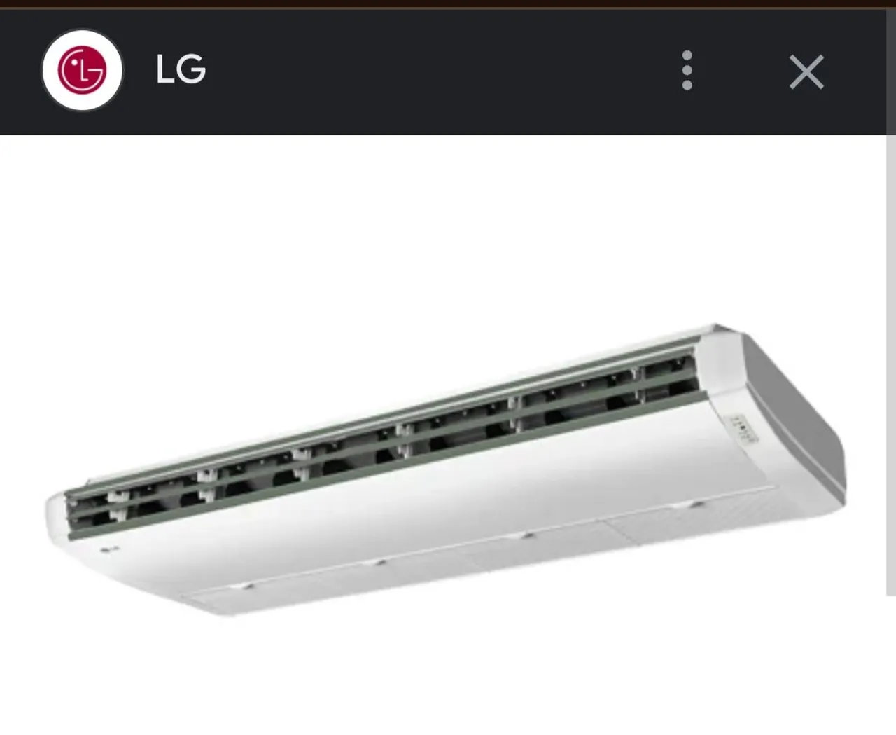 Ar Condicionado LG- Piso Teto 53.000 BTUs