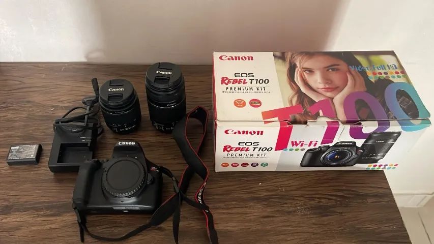Câmera Canon Rebel T100