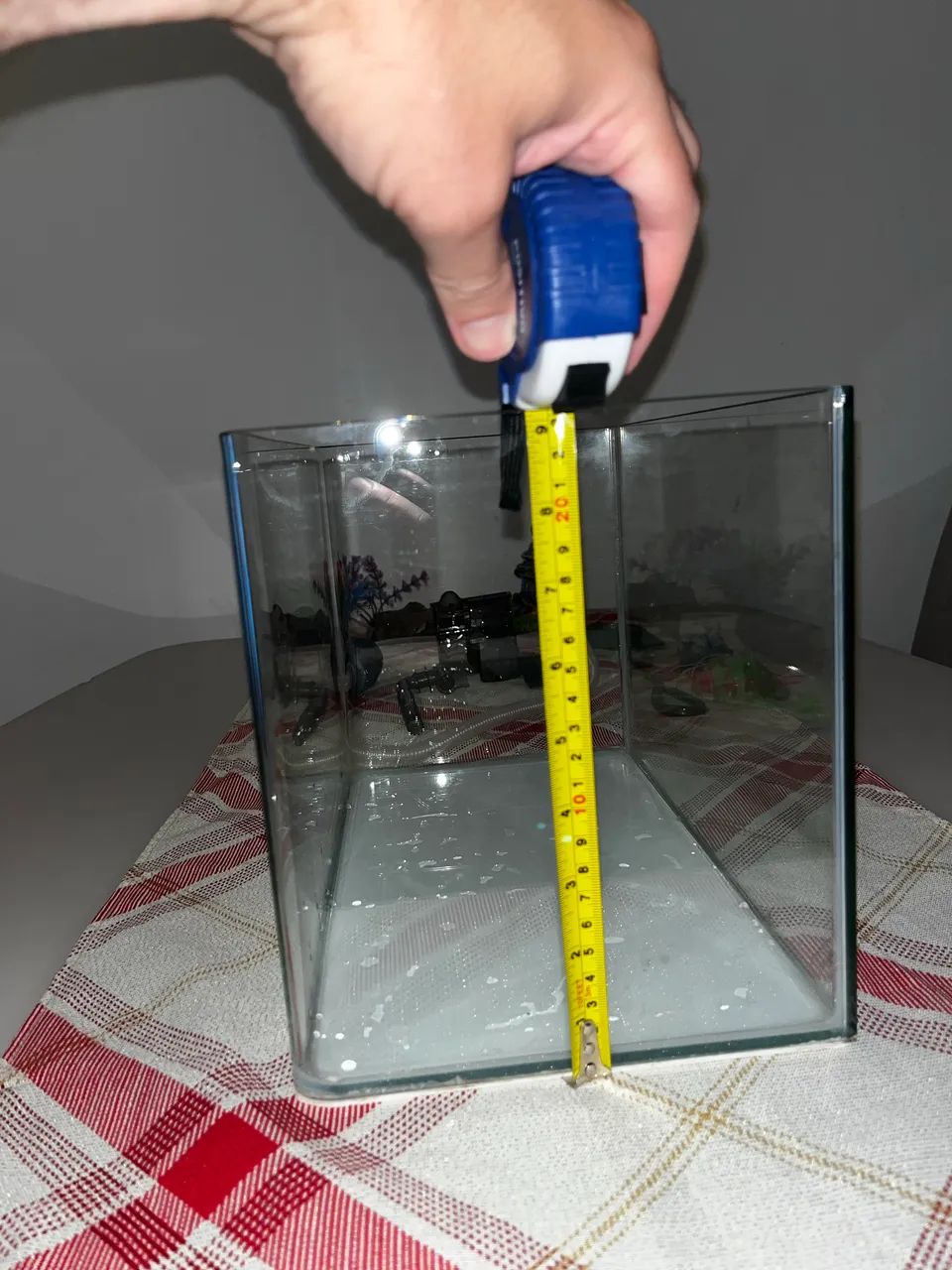 Aquário 16 Litros (35x20x23) + Decoração Completa + Kit Limpeza - Foto 3