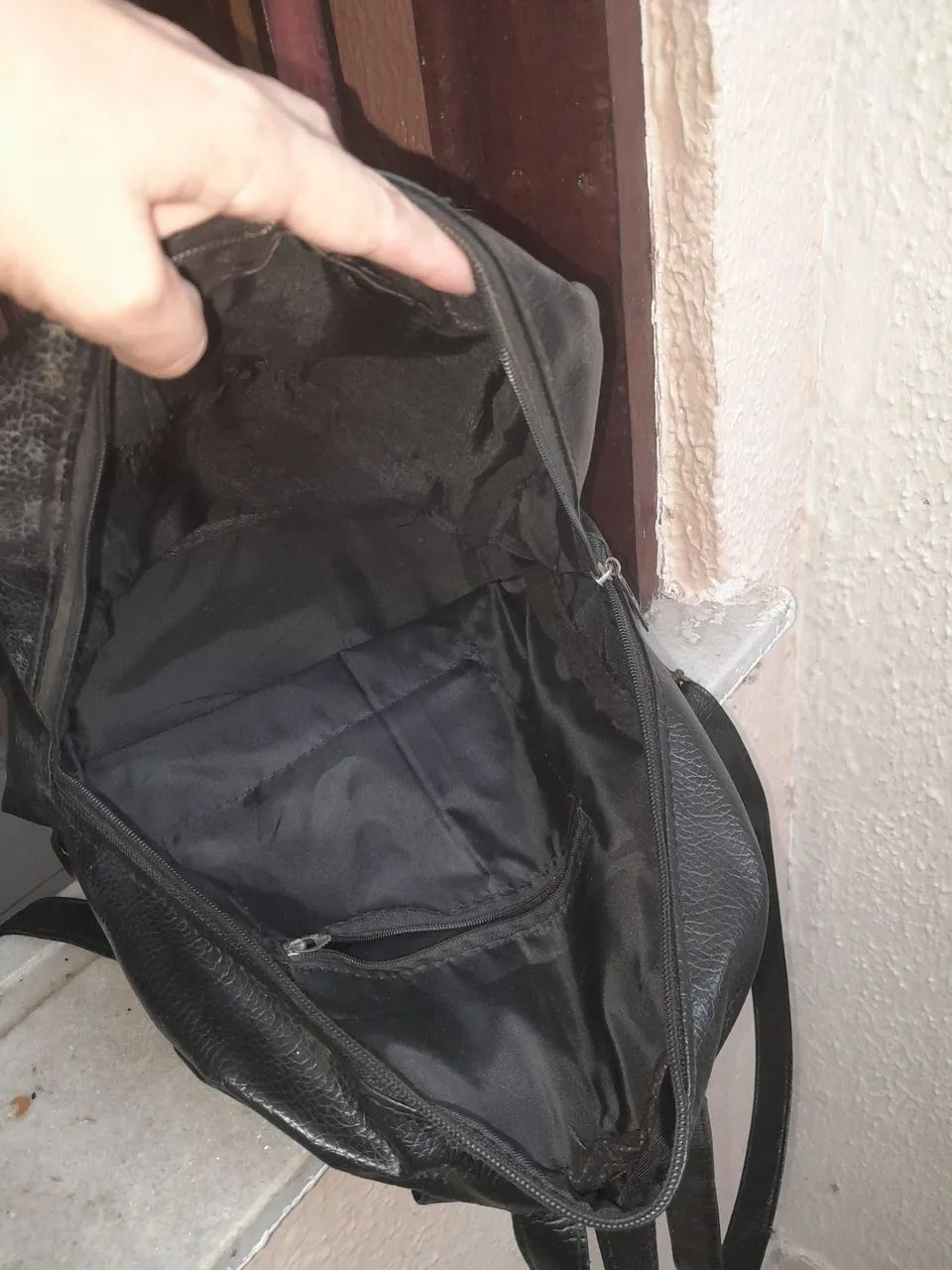 Mochila couro  - Foto 4