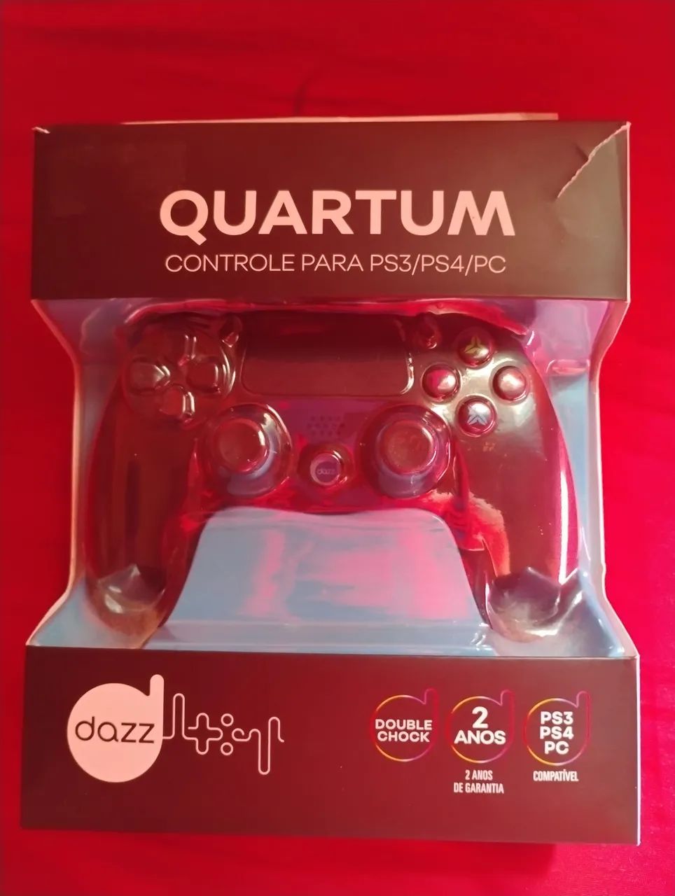 Joystick Controle Quartum para Ps3, Ps4 e PC (Computador)